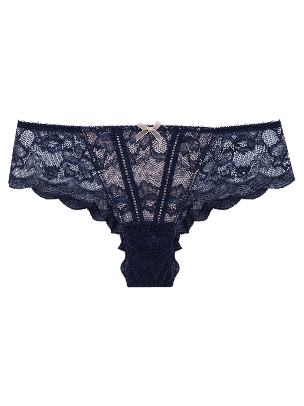 Celina Lace Boyshort Brief - Peacoat Blue