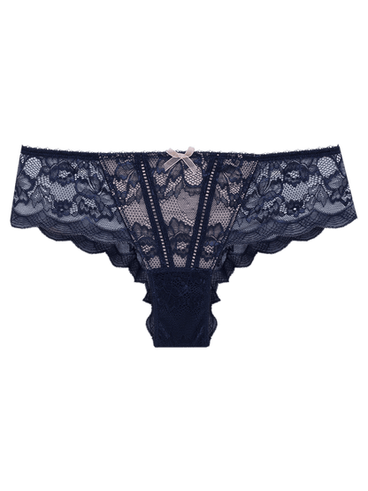 Celina Lace Boyshort Brief - Peacoat Blue