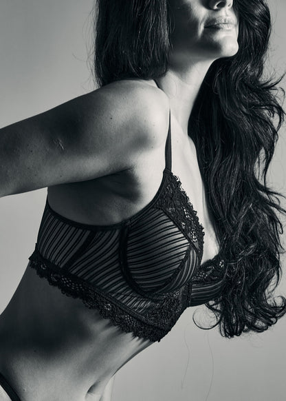 Genevieve Tulle And Lace Corset Top